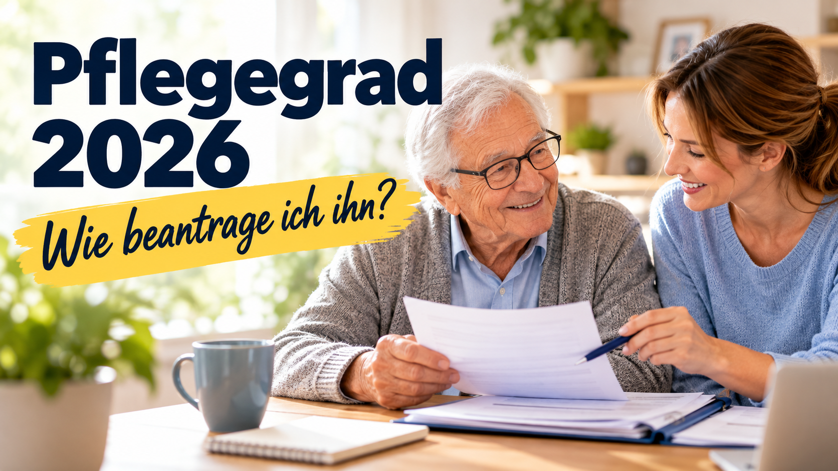 Pflegegrad beantragen 2026: Ablauf & Begutachtung