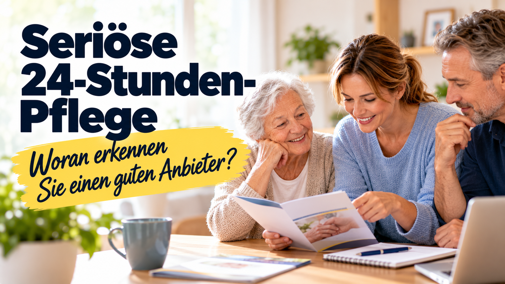 Seriöse 24-Stunden-Betreuung erkennen: 7 Merkmale